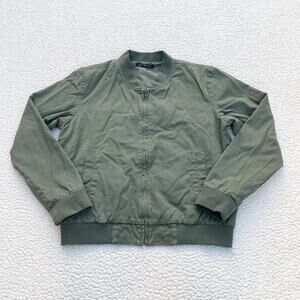 Brandy Melville Army Green Bomber Kasey Jacket